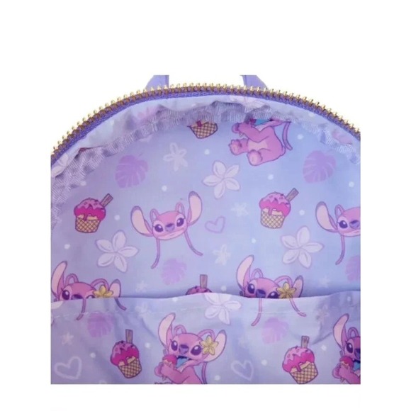 Loungefly Disney Lilo and Stitch Angel Cupcake Mini Backpack Exclusive‎